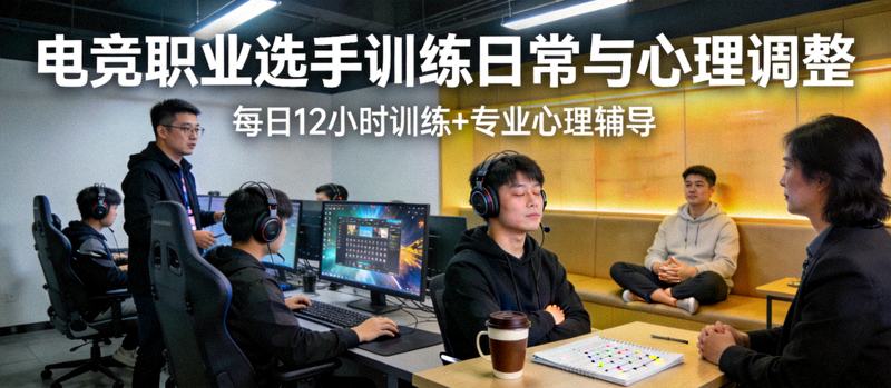 电竞职业选手训练日常与心理调整专题配图