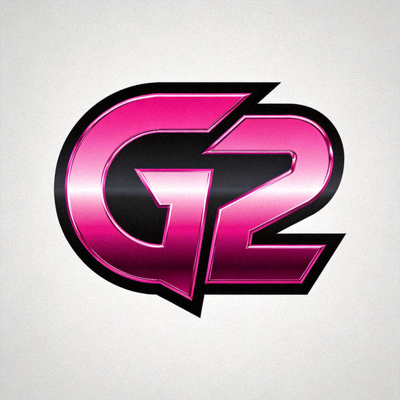 G2 Esports电子竞技俱乐部标志性粉黑配色logo